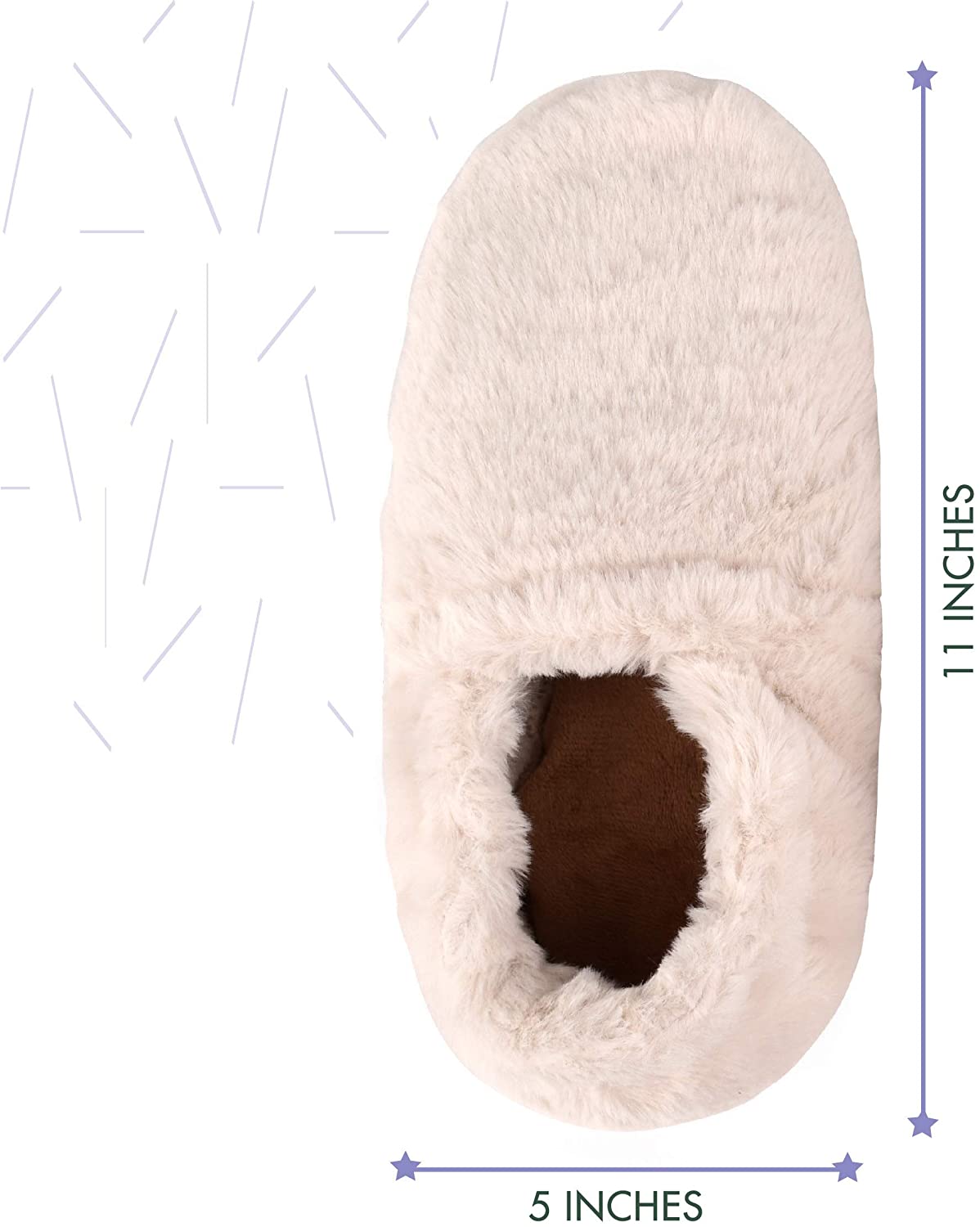 Hellere dagsorden hovedsagelig Heated Therapy Slippers (White) – leonns