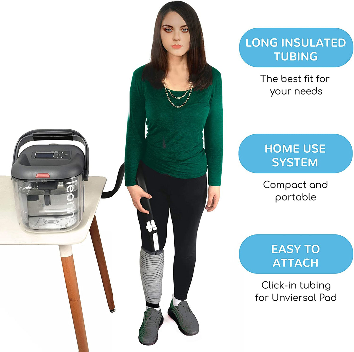 Ice Therapy Machine with Universal Pad leonns