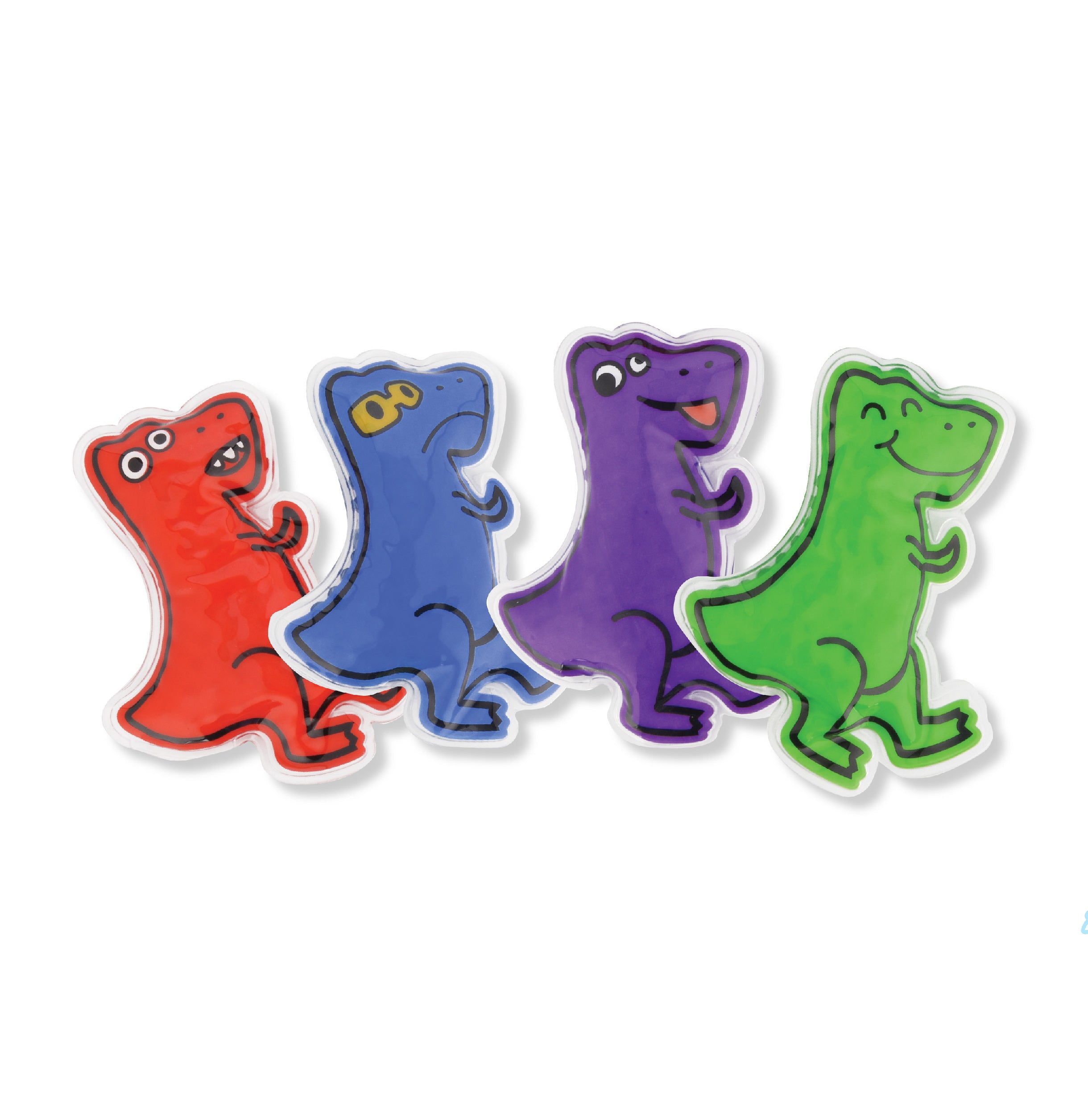 Kids Hot and Cold Ice Packs (Dino Set)