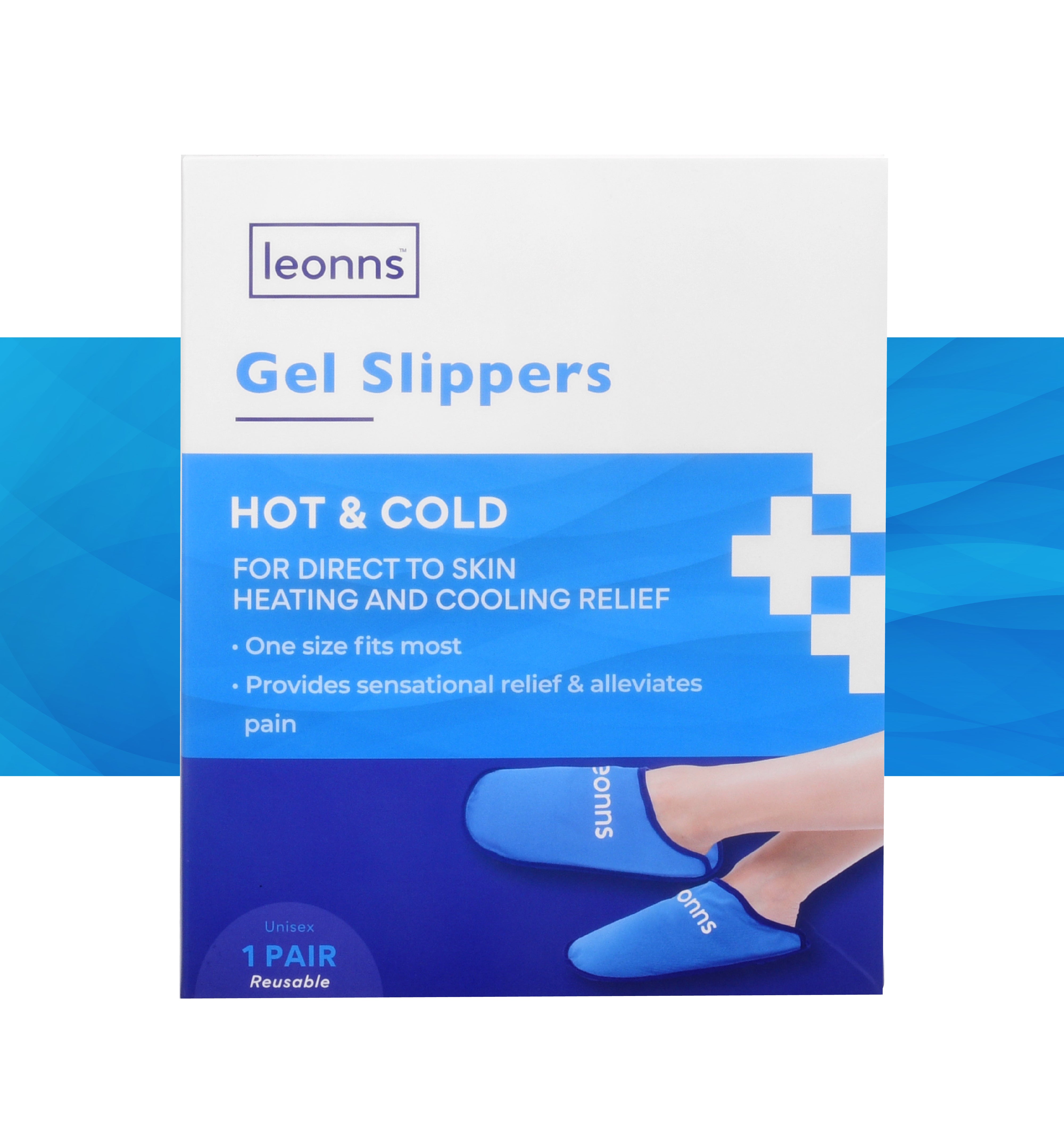 Ice Therapy Slippers (Blue)